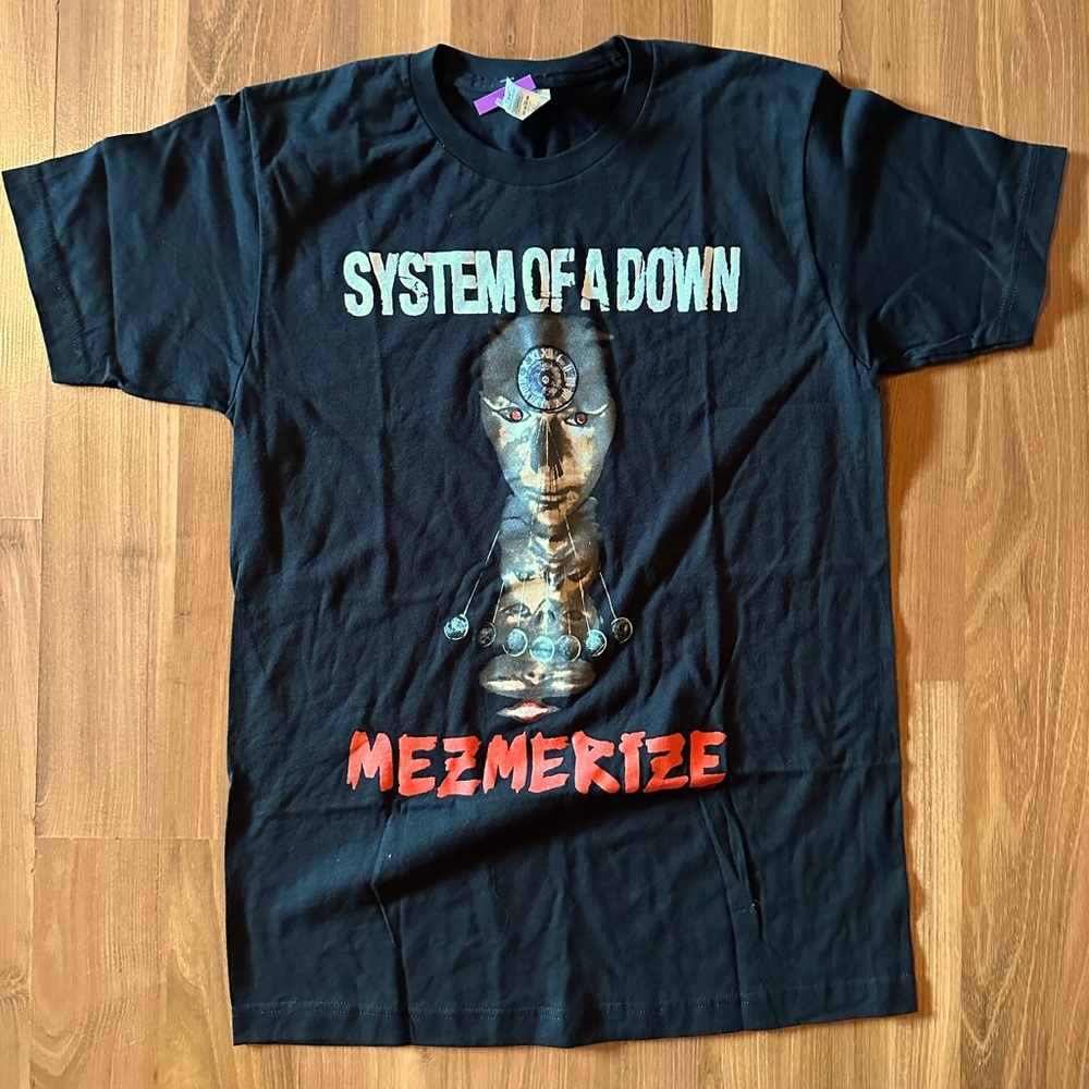 🆕 NWT System of a Down Mezmerize size Medium Hot Topic 🎸T-Shirt